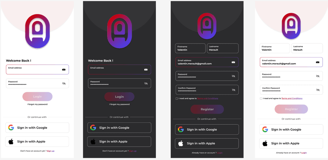 Fillzz Authentication